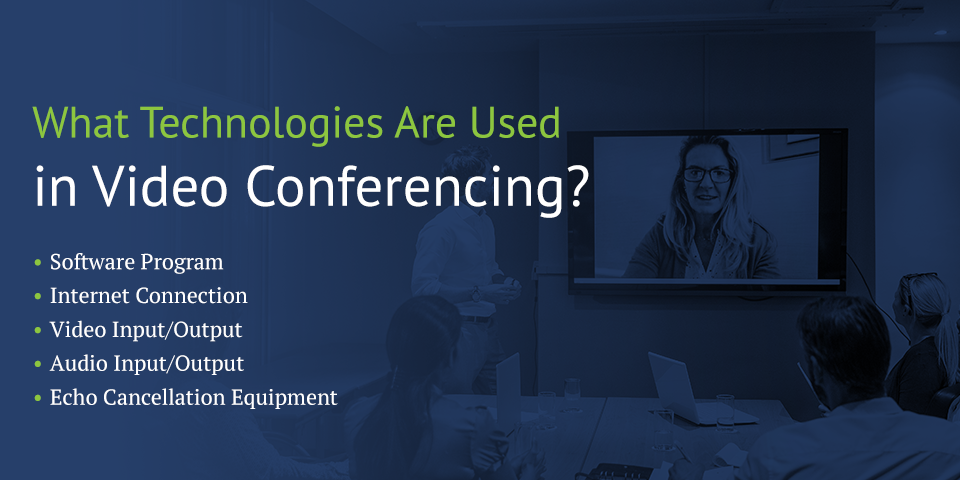 technologies used in video conferencing