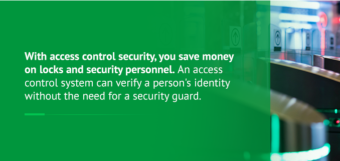access control can save you money