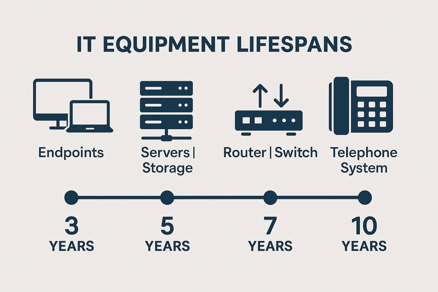 IT equipment Lifespans