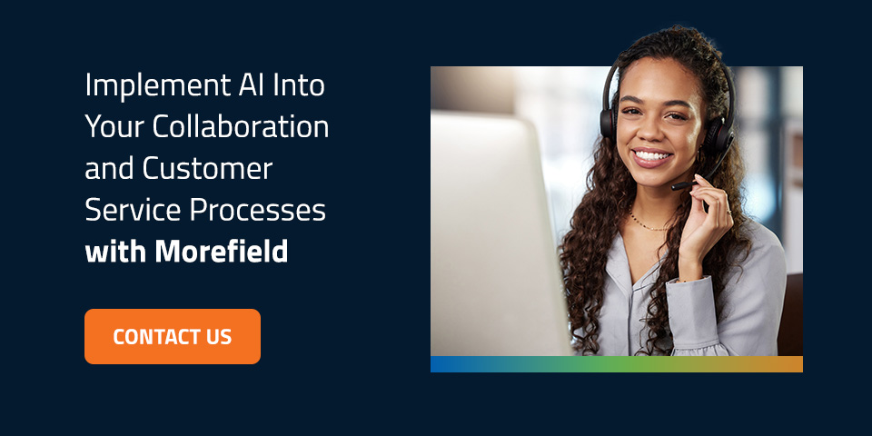 implement Ai into your phone system and customer service with morefield