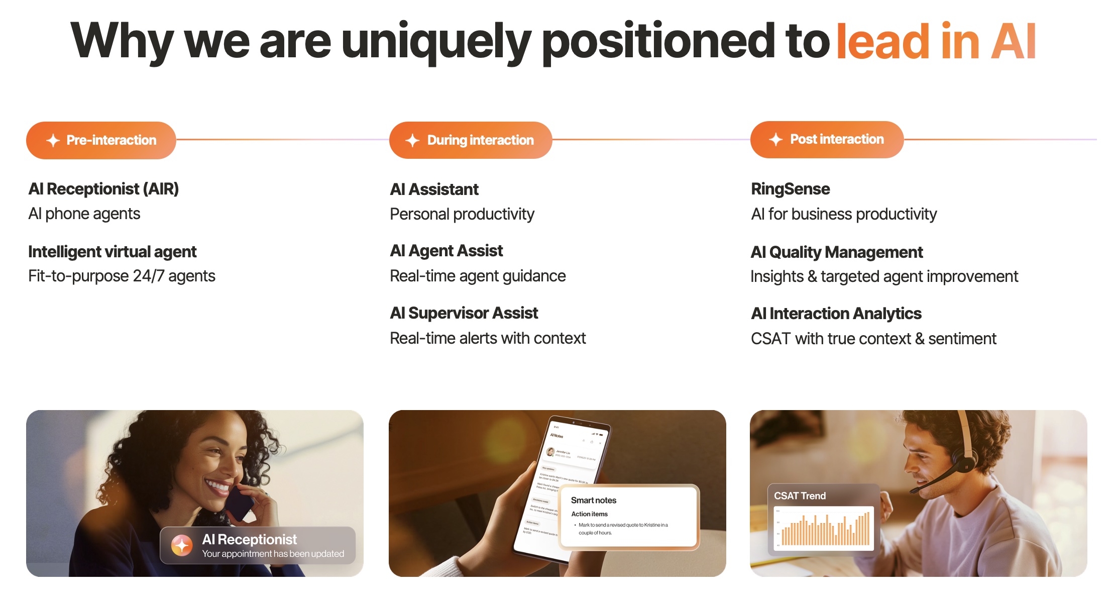 Leader in AI 